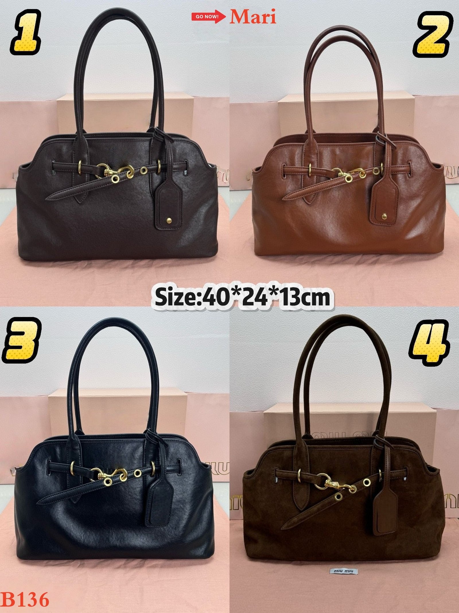 B136 shell bag