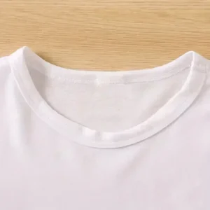Alternative view of Fashion Bonjour Paris Text Print Short Sleeve Printed T Shirt Casual Clothing Women's T-Shirt Graphic Clothing Top Tee
